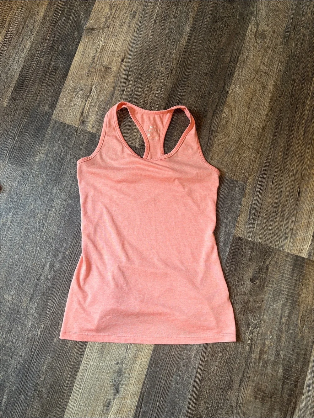Nike Coral Pink Racerback Tank Top